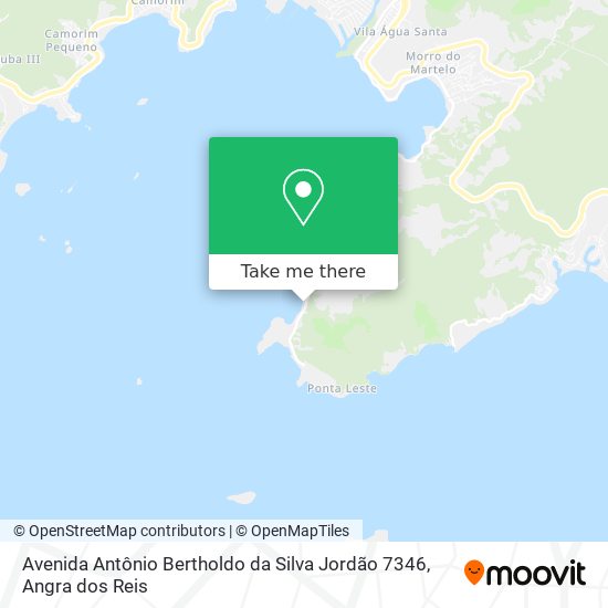 Mapa Avenida Antônio Bertholdo da Silva Jordão 7346