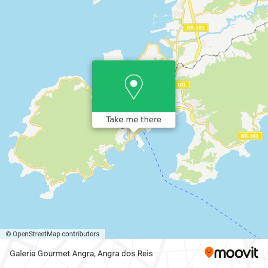 Galeria Gourmet Angra map