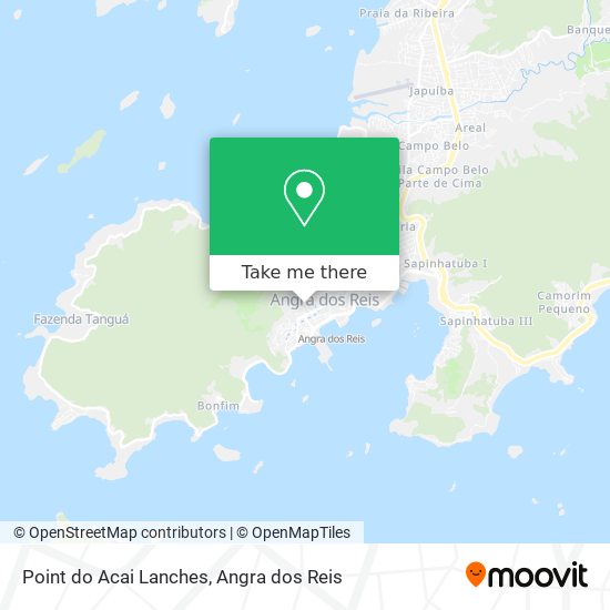Point do Acai Lanches map