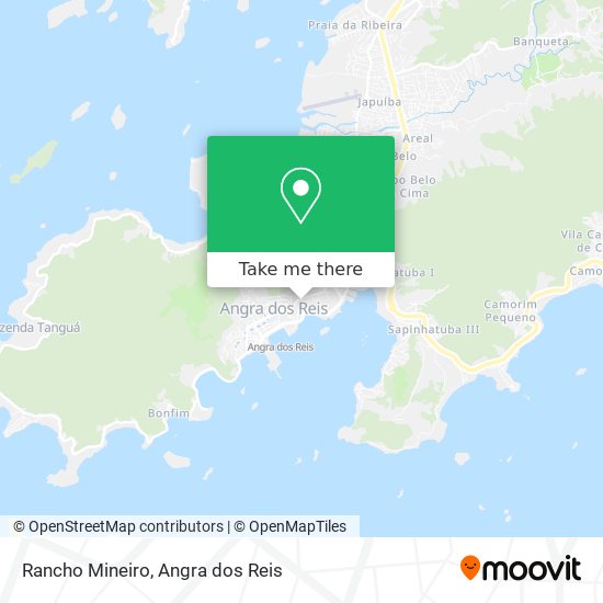 Rancho Mineiro map