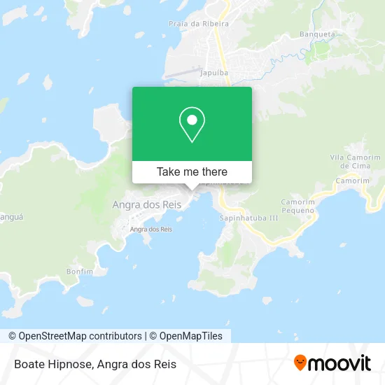 Boate Hipnose map