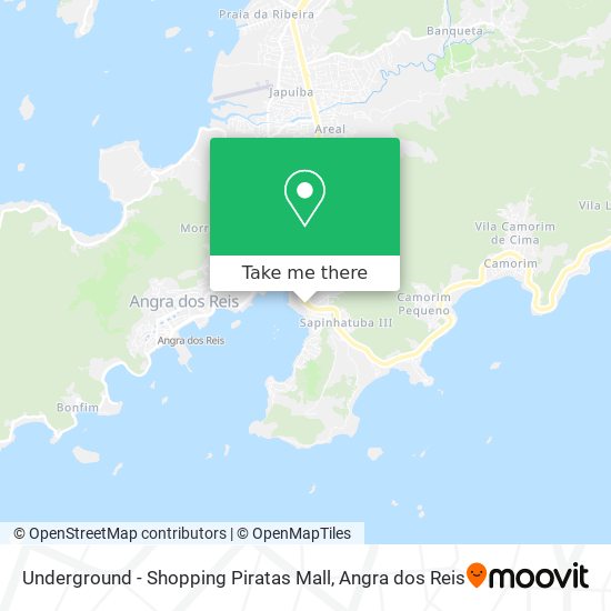 Mapa Underground - Shopping Piratas Mall