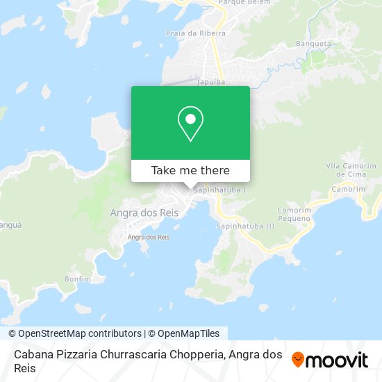Cabana Pizzaria Churrascaria Chopperia map