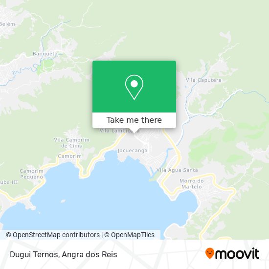 Mapa Dugui Ternos