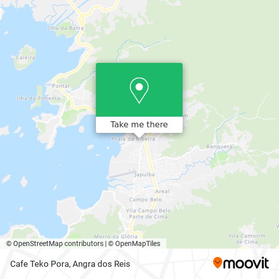 Mapa Cafe Teko Pora