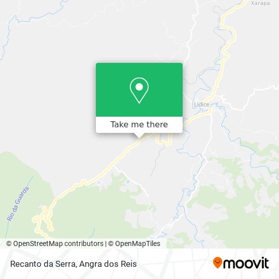 Recanto da Serra map