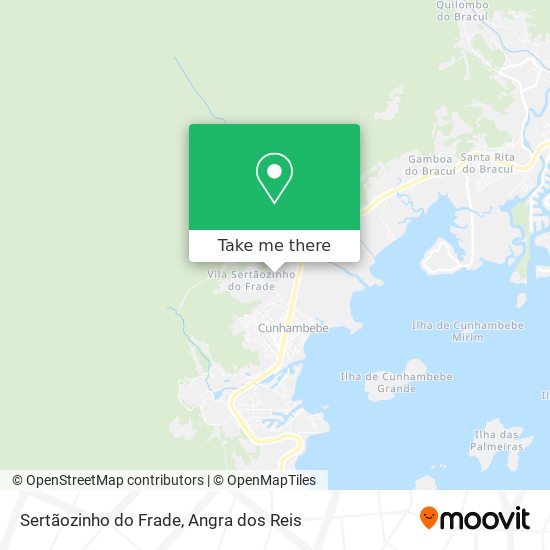 Sertãozinho do Frade map