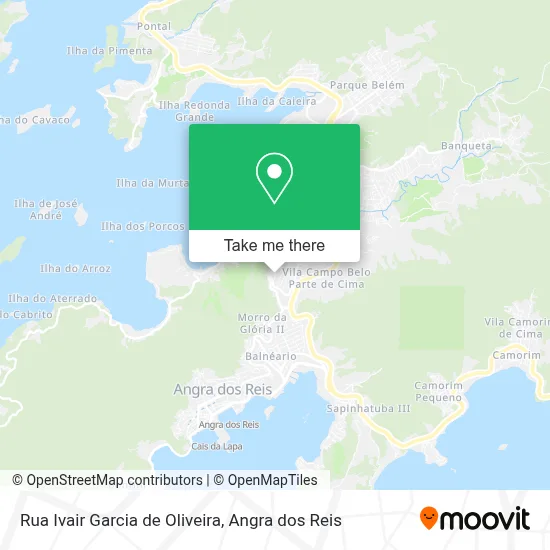 Rua Ivair Garcia de Oliveira map