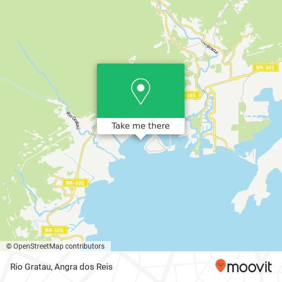 Rio Gratau map