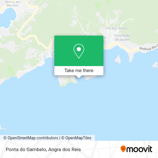 Ponta do Gambelo map