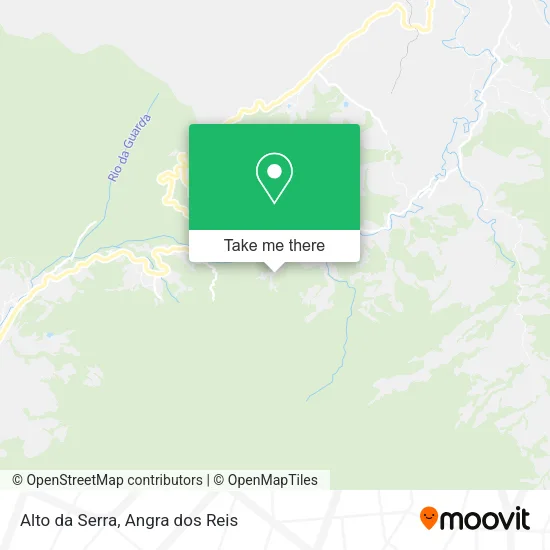 Alto da Serra map