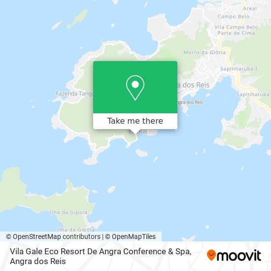 Mapa Vila Gale Eco Resort De Angra Conference & Spa