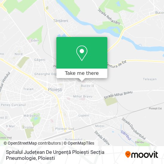 Spitalul Județean De Urgență Ploiești Secția Pneumologie map