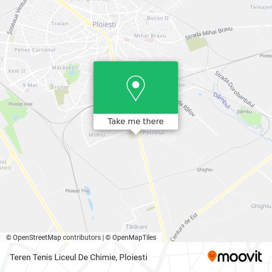 Teren Tenis Liceul De Chimie map