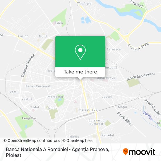 Banca Națională A României - Agenția Prahova map
