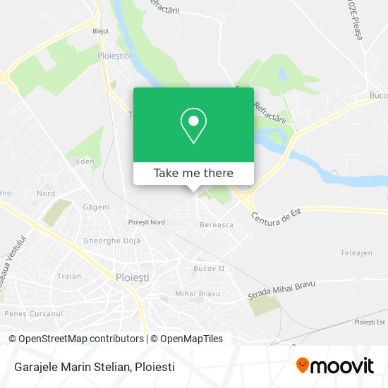 Garajele Marin Stelian map