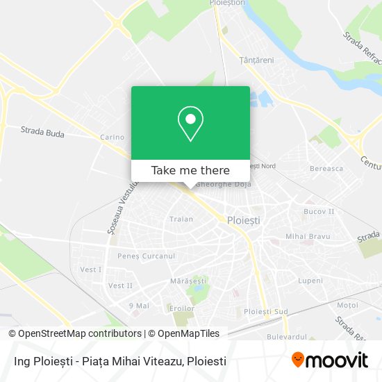 Ing Ploiești - Piața Mihai Viteazu map