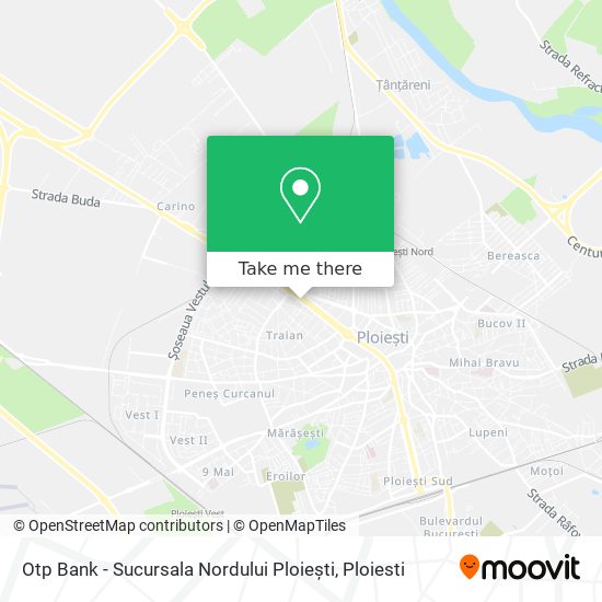 Otp Bank - Sucursala Nordului Ploiești map