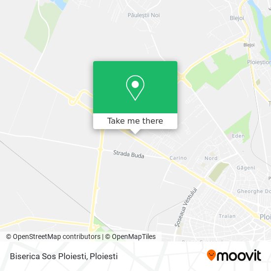 Biserica Sos Ploiesti map