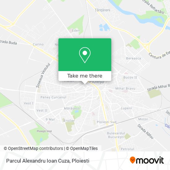 Parcul Alexandru Ioan Cuza map