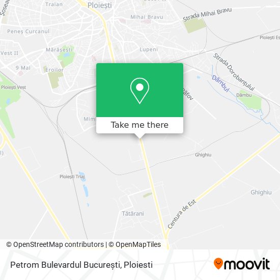 Petrom Bulevardul București map