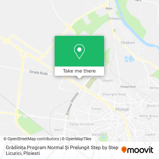 Grădinița Program Normal Și Prelungit Step by Step Licurici map
