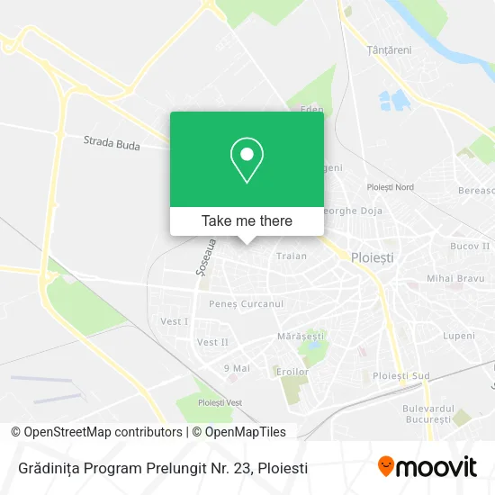 Grădinița Program Prelungit Nr. 23 map