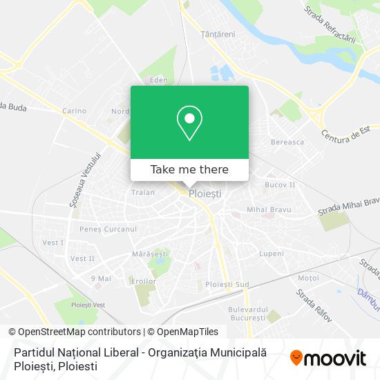 Partidul Național Liberal - Organizaţia Municipală Ploiești map