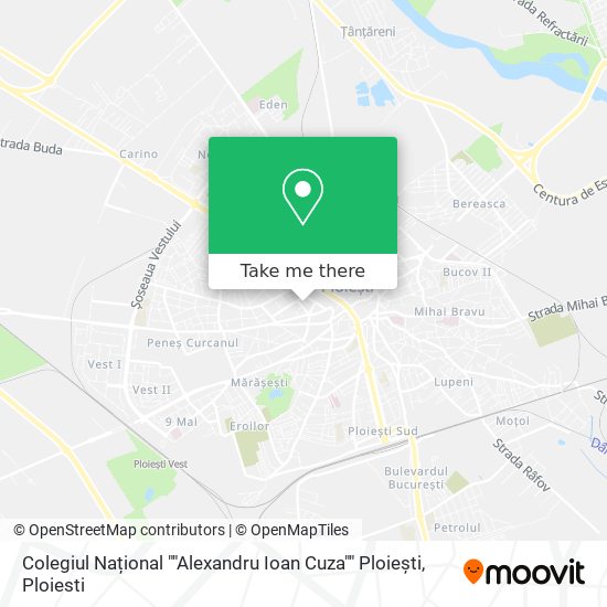 Colegiul Național ""Alexandru Ioan Cuza"" Ploiești map