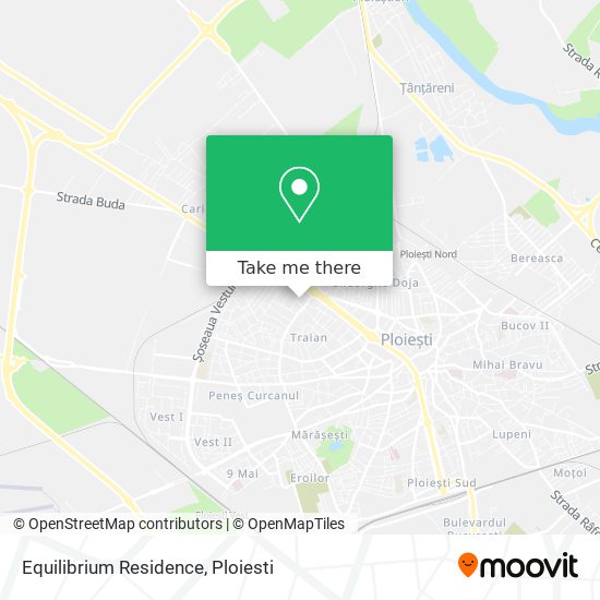 Equilibrium Residence map