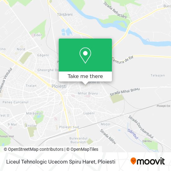 Liceul Tehnologic Ucecom Spiru Haret map