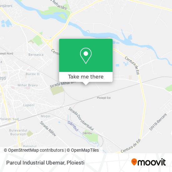 Parcul Industrial Ubemar map
