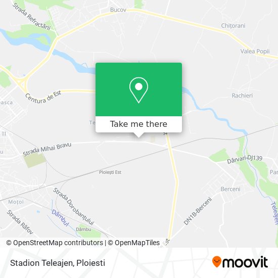 Stadion Teleajen map