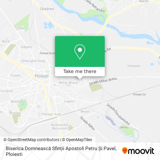 Biserica Domnească Sfinții Apostoli Petru Și Pavel map