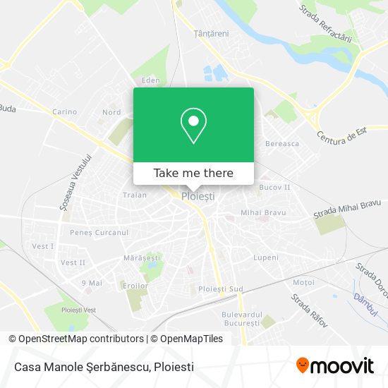 Casa Manole Şerbănescu map