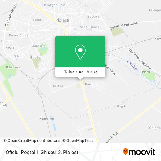 Oficiul Poștal 1 Ghișeul 3 map