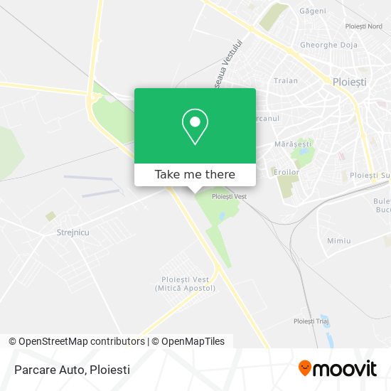 Parcare Auto map