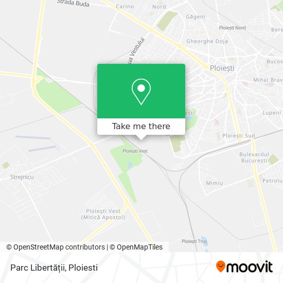 Parc Libertății map