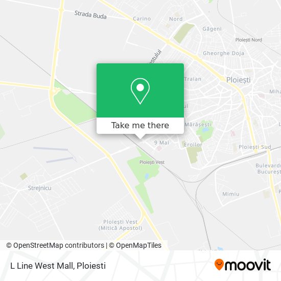 L Line West Mall map
