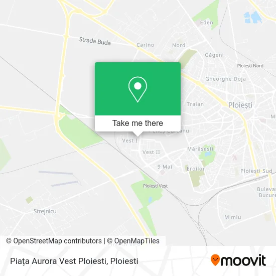 Piața Aurora Vest Ploiesti map