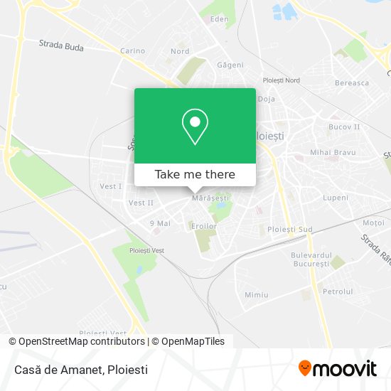 Casă de Amanet map