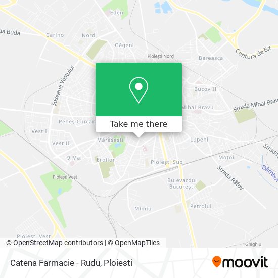 Catena Farmacie - Rudu map