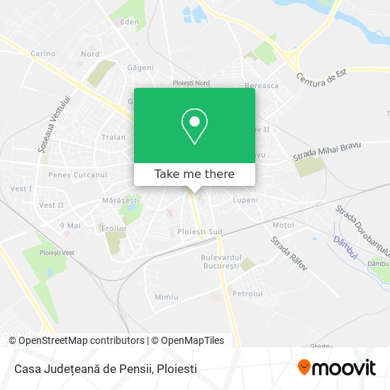 Casa Județeană de Pensii map