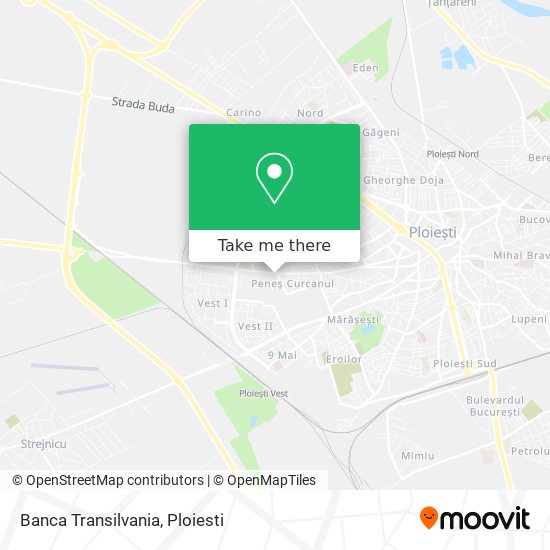 Banca Transilvania map