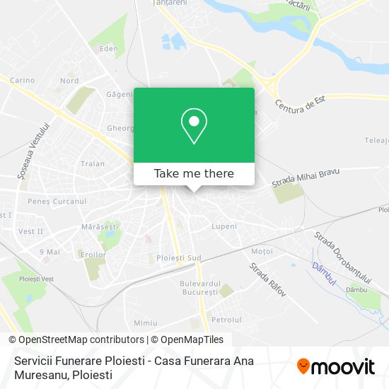Servicii Funerare Ploiesti - Casa Funerara Ana Muresanu map