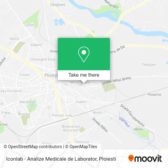 Iconlab - Analize Medicale de Laborator map