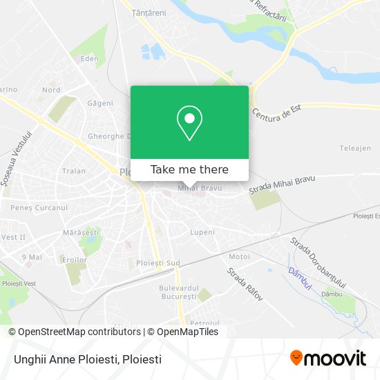 Unghii Anne Ploiesti map