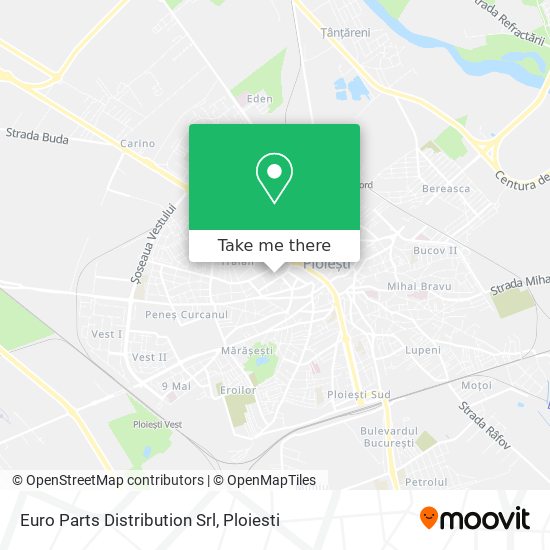 Euro Parts Distribution Srl map