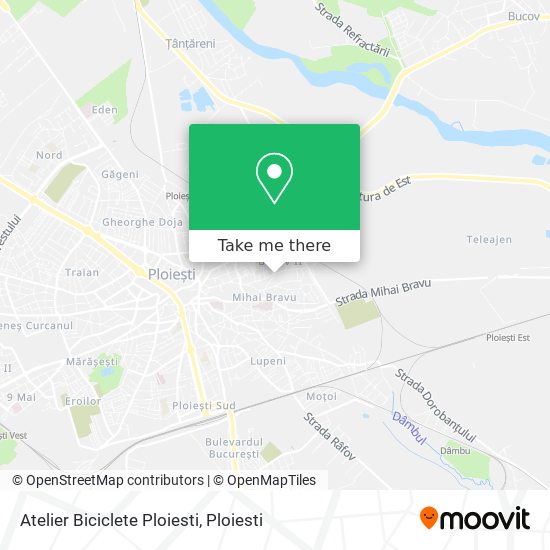 Atelier Biciclete Ploiesti map