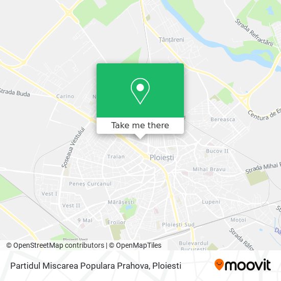 Partidul Miscarea Populara Prahova map